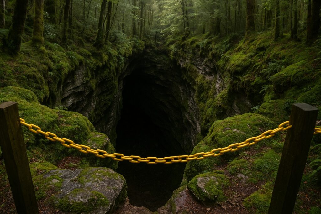 DOC has just restricted access to a sinkhole near Te Anau – but won’t say what was found