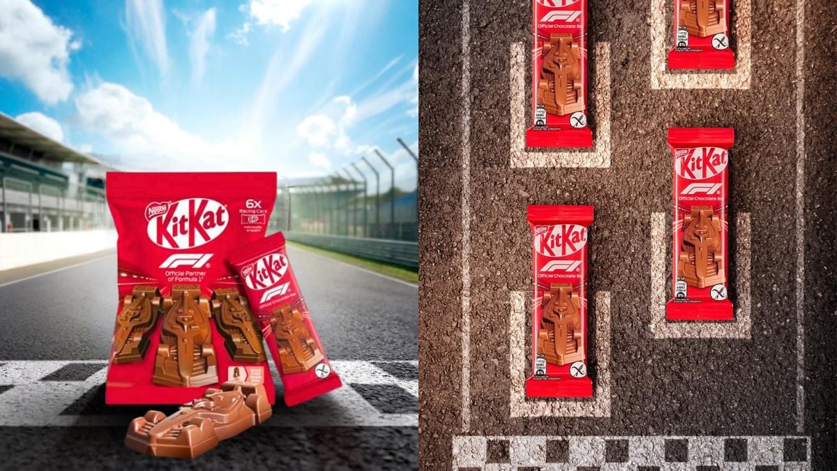 KitKat Launches Bite-Sized Chocolate Formula 1 Cars