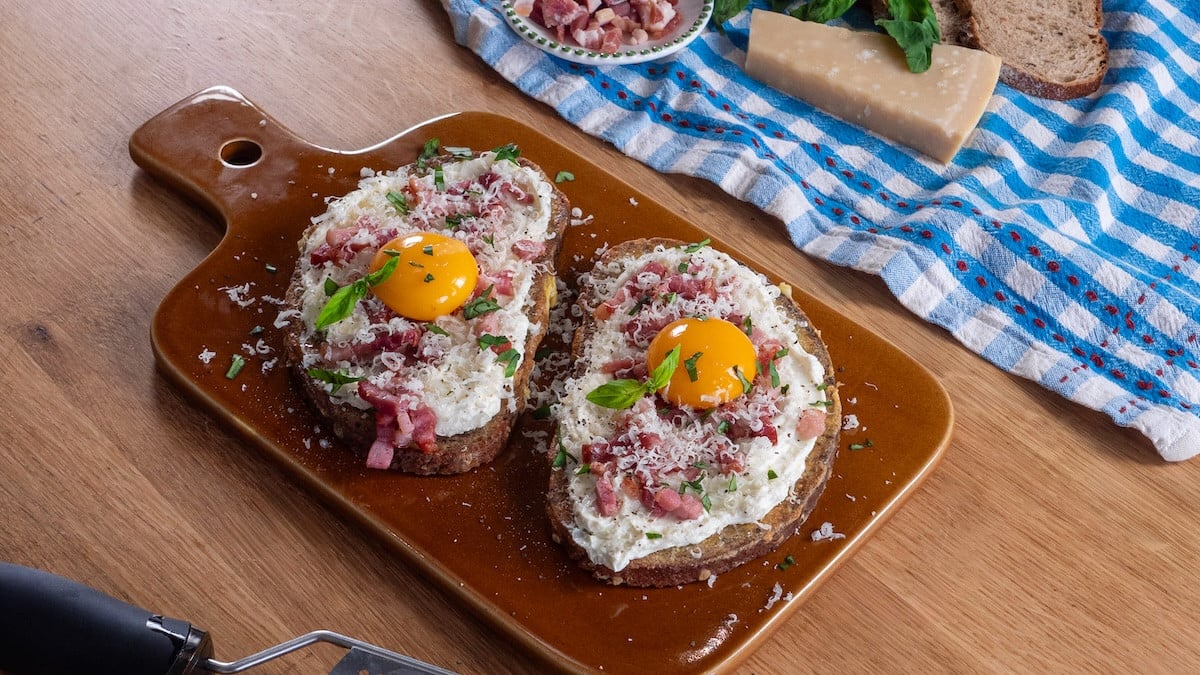 Carbonara-Style French Toast Bruschetta: The Ultimate Brunch Recipe
