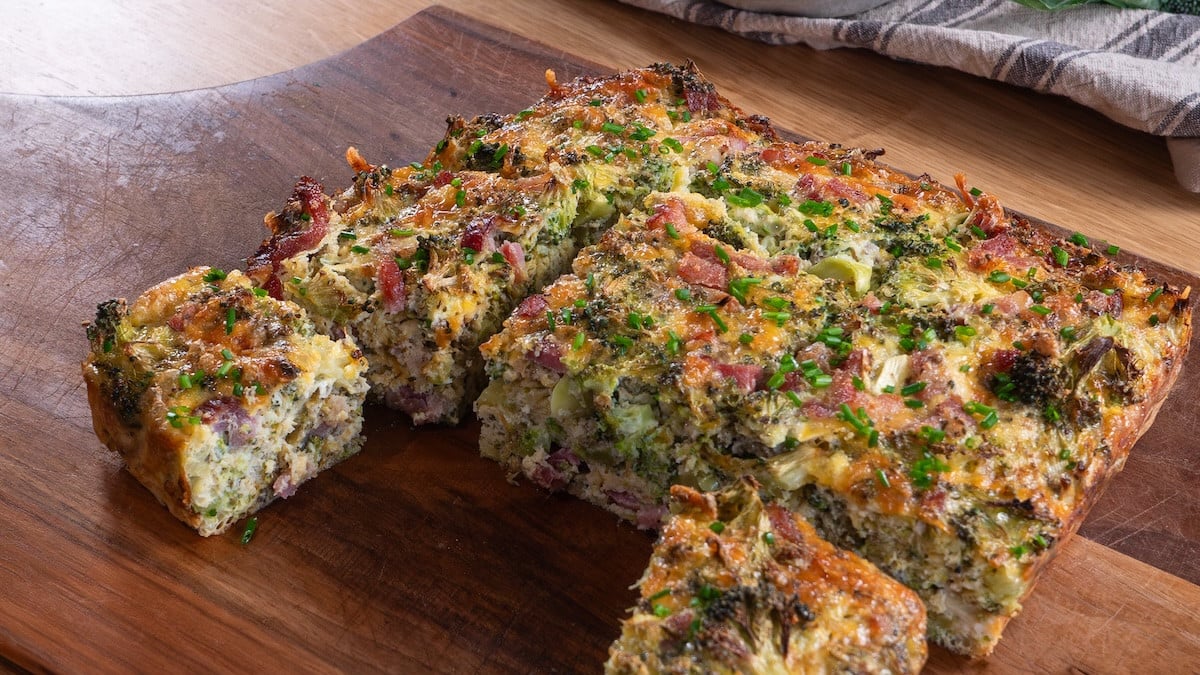 4-Step Broccoli Savory Brownie: Ultra-Soft and Delicious