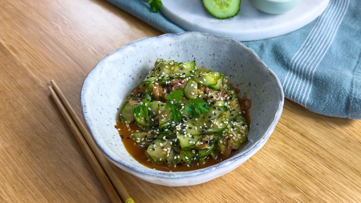 You’ve Never Tasted a Cucumber Salad This Delicious