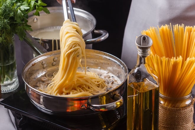 mantecatura : cuire des pâtes dans une sauce onctueuse