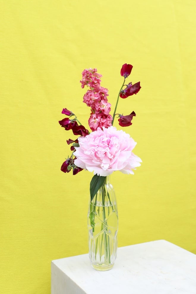 the Désirée x Lemon Story bouquet