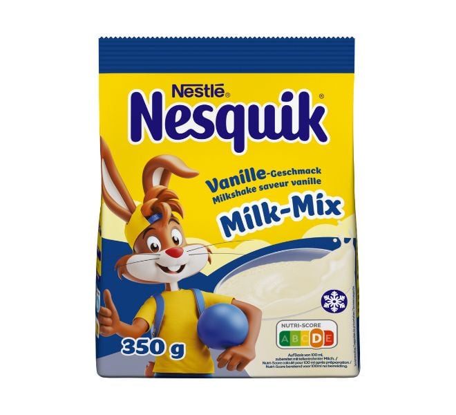 le nouveau sachet spécial pour milkshake NESQUIK à la vanille