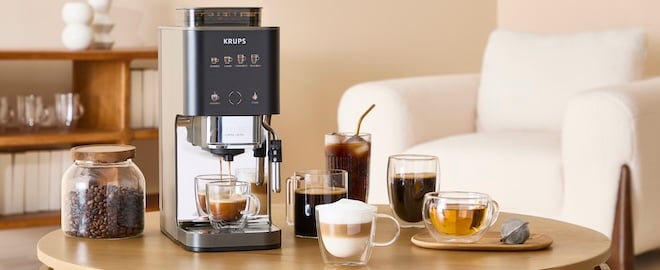 la nouvelle machine à café Coffee Crush Experience Krups