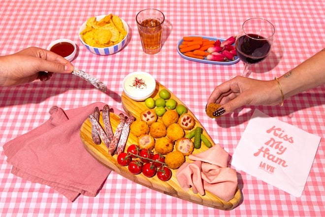 planche apéritive végétale LA VIE
