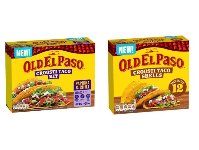 les nouveaux kits de Crousti Tacos Old El Paso