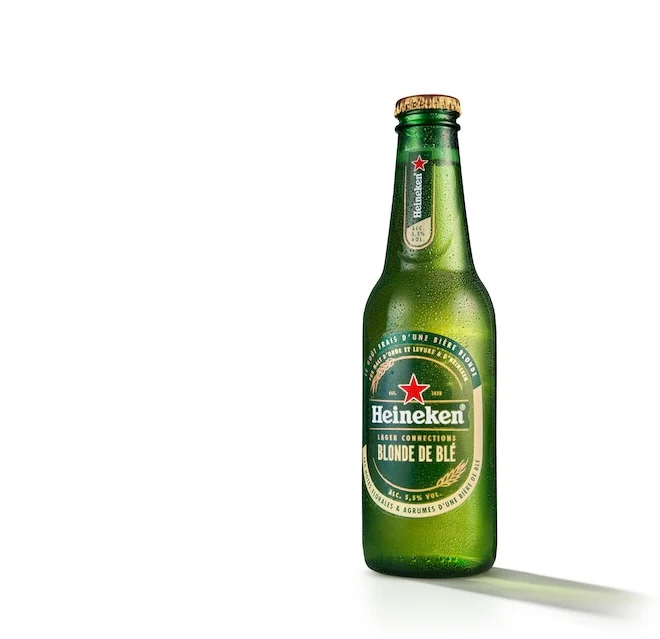 la nouvelle bière Blonde de Blé Heineken