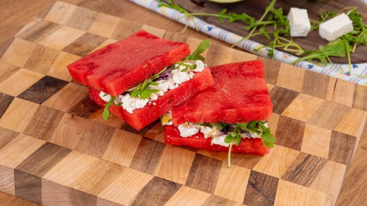 Best Summer Sandwich: Quick Watermelon-Feta Sandwich Ready in 3 Minutes