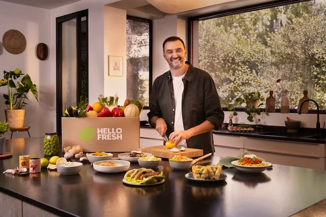Cyril Lignac s'associe avec HelloFresh